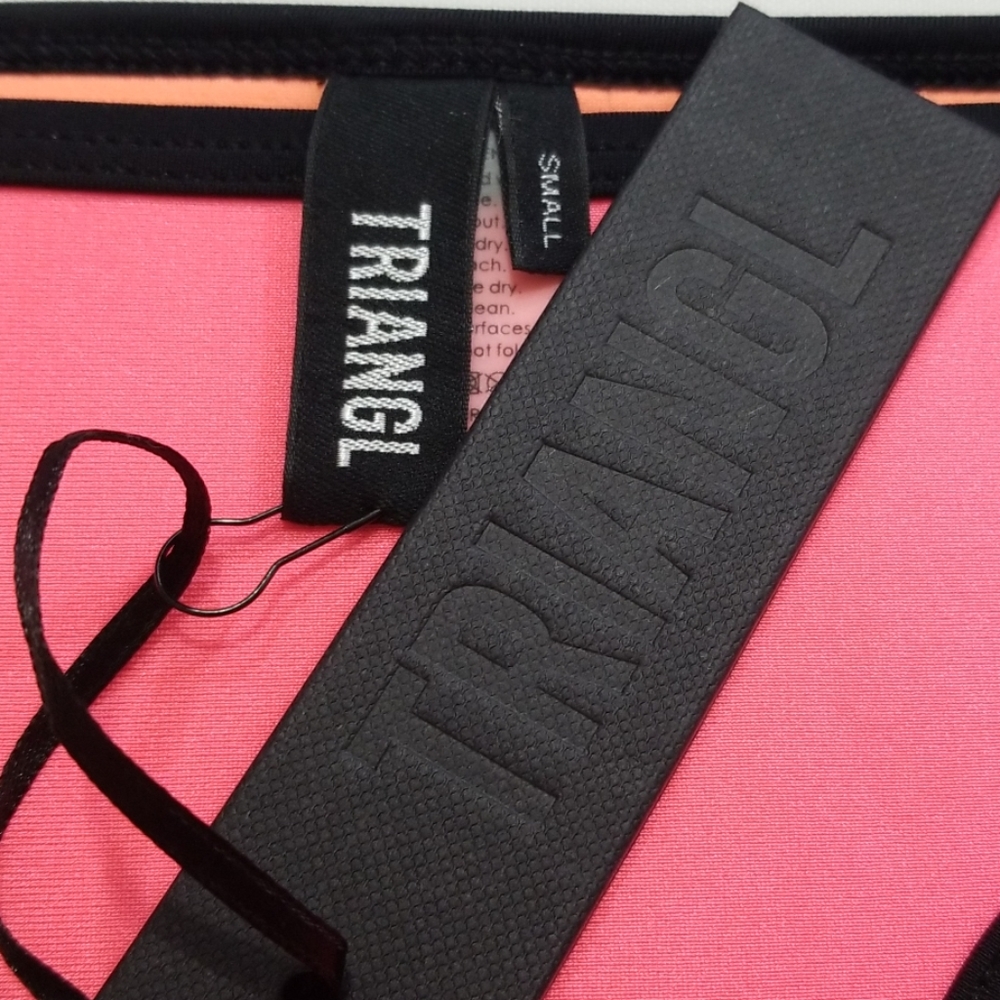 49B Triangl pink/black bikini bottoms, various - Picture 2 of 5